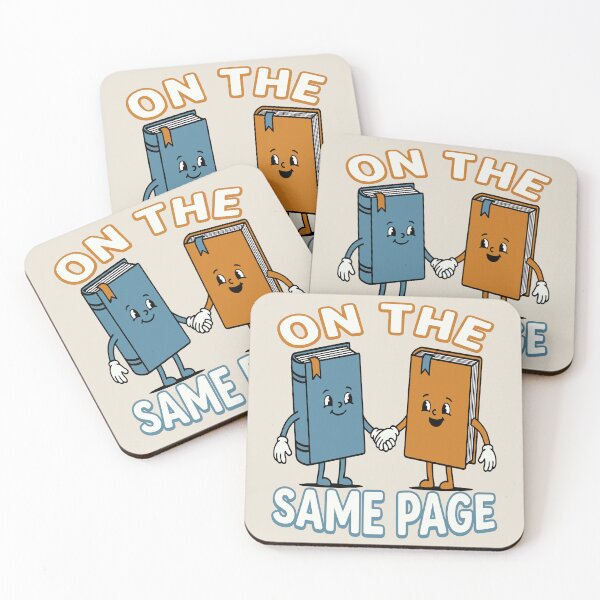 Item preview, On the Same Page - Book Buddies designed and sold by Regal Rev.