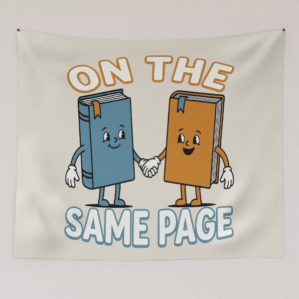 Item preview, On the Same Page - Book Buddies designed and sold by Regal Rev.