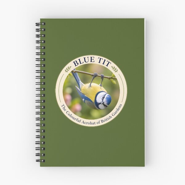 Item preview, BLUE TIT  – The Colourful Acrobat of British Gardens designed and sold by The Digital Compass.