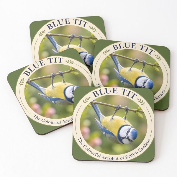 Item preview, BLUE TIT  – The Colourful Acrobat of British Gardens designed and sold by The Digital Compass.