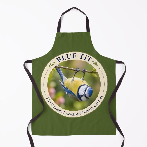 Item preview, BLUE TIT – The Colourful Acrobat of British Gardens designed and sold by The Digital Compass.