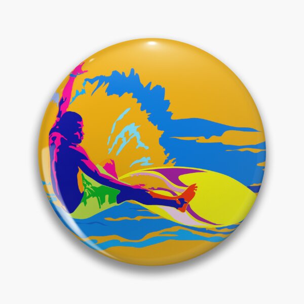 Item preview, Neon Surfer Ocean designed and sold by ChristinasMess.