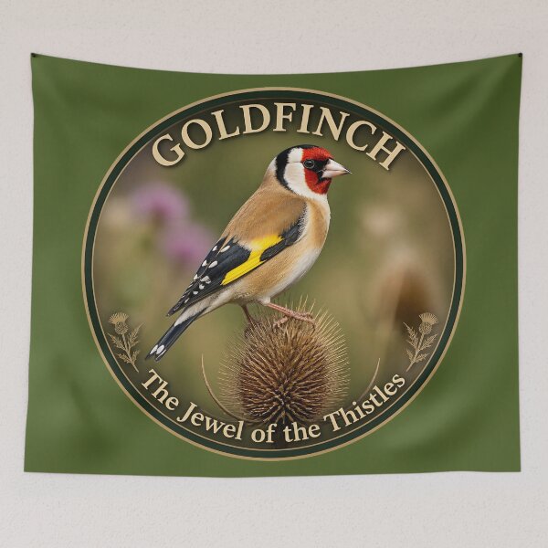 Item preview, GOLDFINCH – The Jewel of the Thistles designed and sold by The Digital Compass.