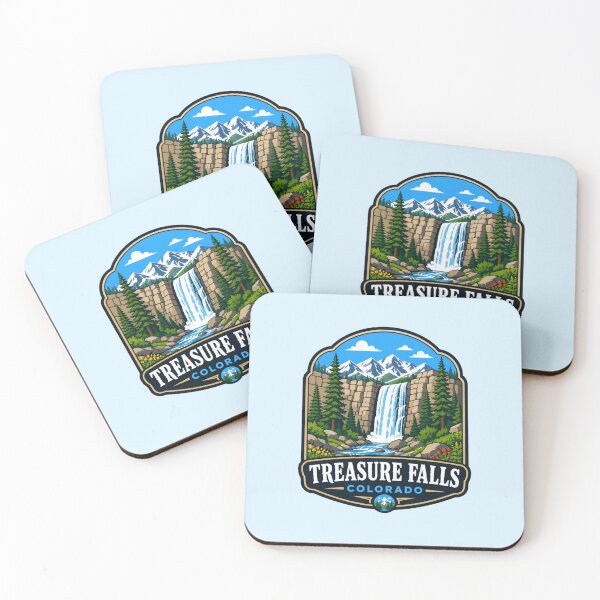 Item preview, Treasure Falls, Colorado - Waterfall designed and sold by Myra365Art.