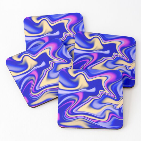 Item preview, Vibrant Psychedelic Liquid Marble Abstract designed and sold by Happyabstract.