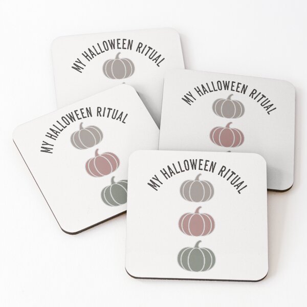Item preview, My Halloween Ritual Pastel Pumpkin Minimalist Fall Shirt designed and sold by Raw Tigers.