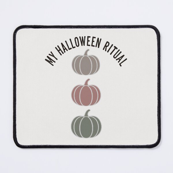 Item preview, My Halloween Ritual Pastel Pumpkin Minimalist Fall Shirt designed and sold by Raw Tigers.