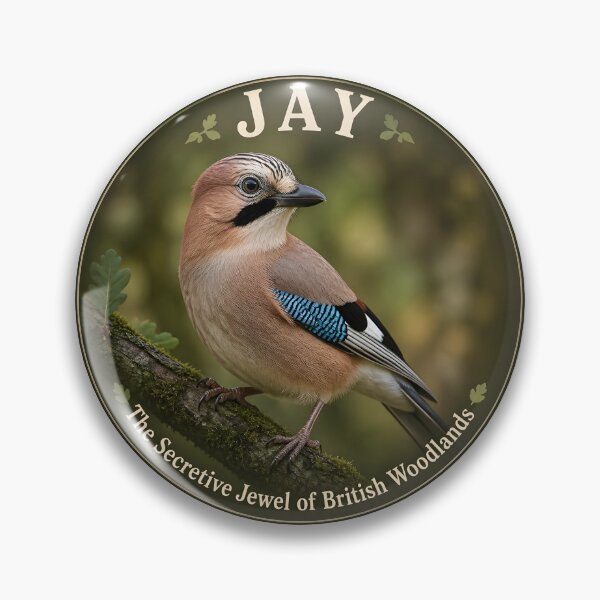 Item preview, JAY – The Secretive Jewel of British Woodlands designed and sold by The Digital Compass.