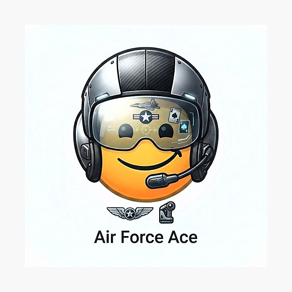 Item preview, airforce ace designed and sold by ritusdesigns.