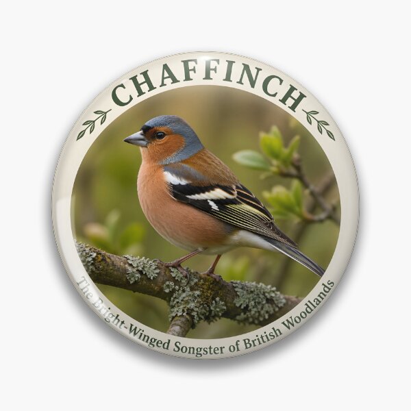Item preview, CHAFFINCH  – The Bright‑Winged Songster of British Woodlands designed and sold by The Digital Compass.