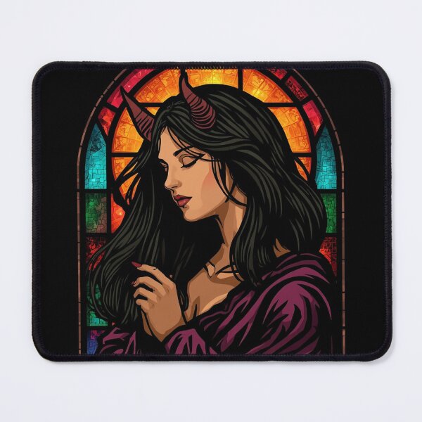 Item preview, Stained Glass Demoness Halloween Design designed and sold by SunnyDesign82.