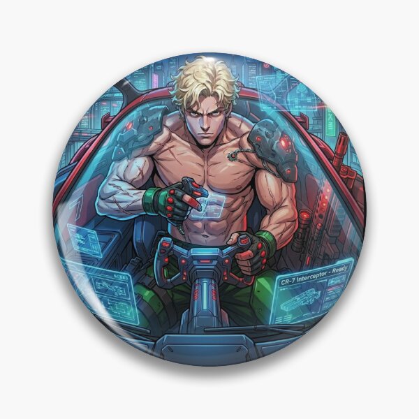 Item preview,  "Cyberpunk Warrior: Core Awakening"  designed and sold by JMAVILA ART.