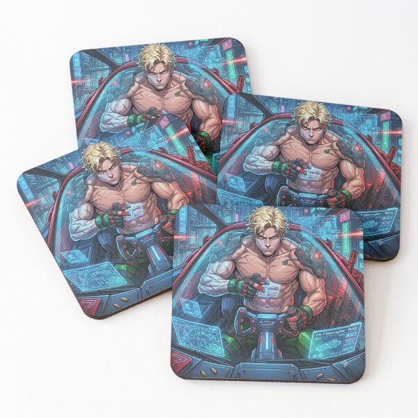 Item preview,  "Cyberpunk Warrior: Core Awakening"  designed and sold by JMAVILA ART.