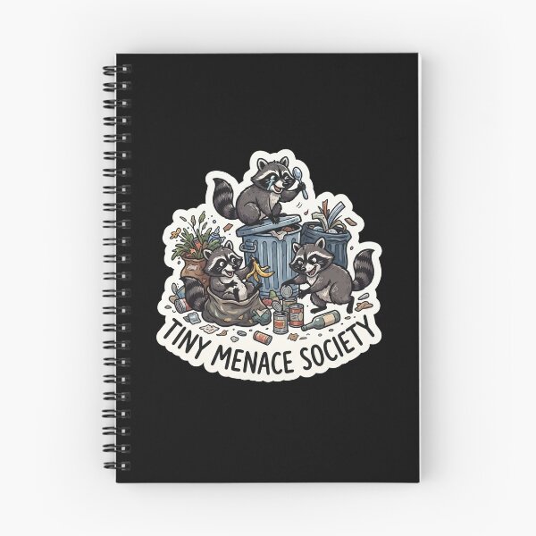 Item preview, Tiny Menace Society Raccoon Trash Crew designed and sold by Owcomm.
