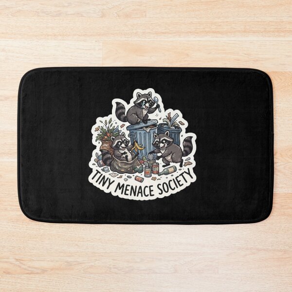 Item preview, Tiny Menace Society Raccoon Trash Crew designed and sold by Owcomm.