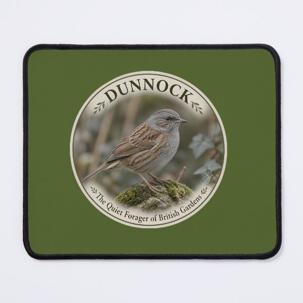 Item preview, DUNNOCK – The Quiet Forager of British Gardens designed and sold by The Digital Compass.