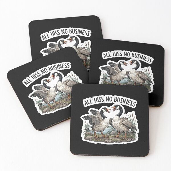 Item preview, Funny Canada Geese All Hiss No Business designed and sold by Owcomm.