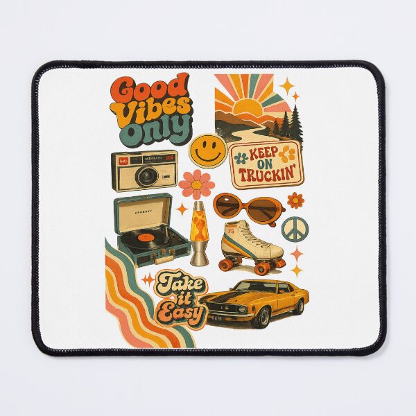Item preview, Retro 70s Groovy Vintage Aesthetic Graphic T-Shirt designed and sold by jerlinabechiv.