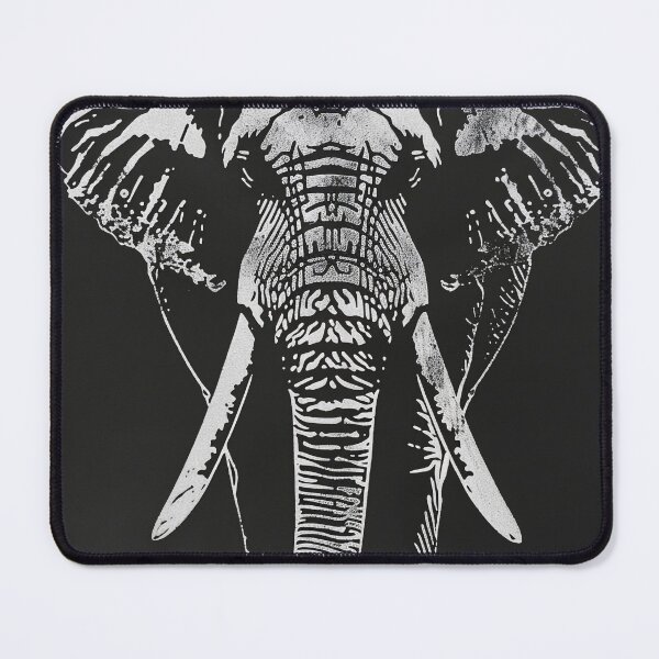 Item preview, Majestic Elephant Linocut Art Print designed and sold by Pierce Millington Gallery.