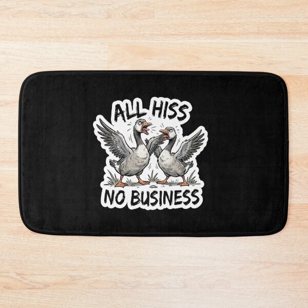 Item preview, All Hiss No Business Angry Geese designed and sold by Owcomm.