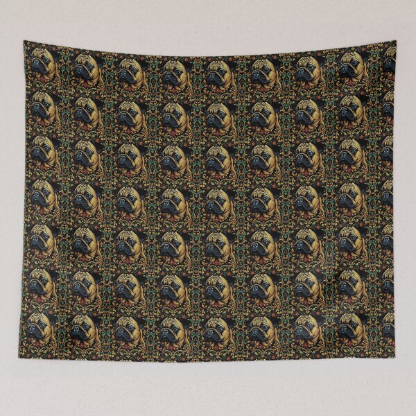 Item preview, Art nouveau pug  designed and sold by netz28.
