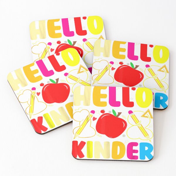 Item preview, Hello Kindergarten Teacher Student Kids Back To School Gift designed and sold by Balggonech.