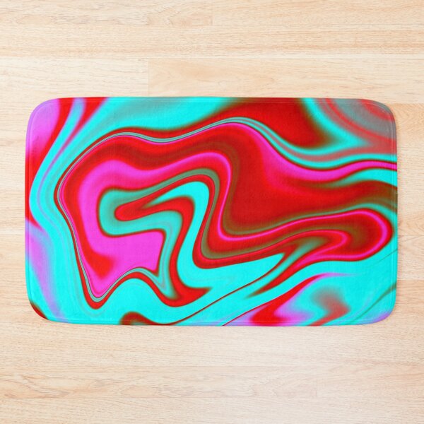 Item preview, Vibrant Neon Liquid Marble Abstract Art designed and sold by Happyabstract.