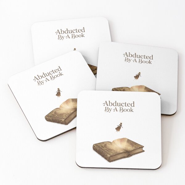 Item preview, Abducted By A Book Surreal Dark Academia Magic Reading Lover Gift designed and sold by WorldShop17.
