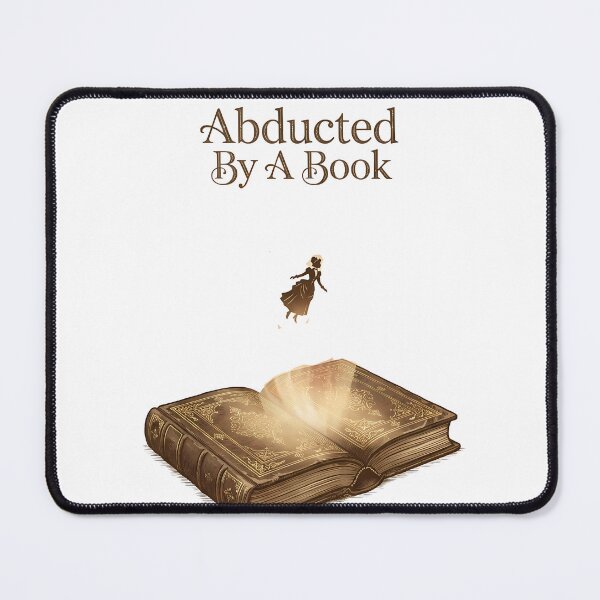 Item preview, Abducted By A Book Surreal Dark Academia Magic Reading Lover Gift designed and sold by WorldShop17.