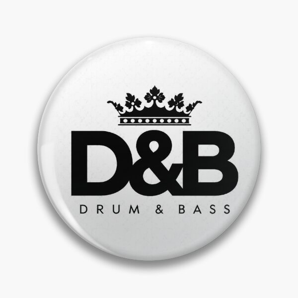 Item preview, D&B Drum & Bass Crown Luxury Streetwear (D&G Parody) T-Shirt designed and sold by curiouschimp.