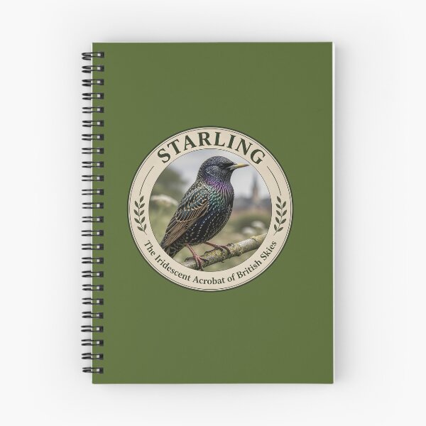 Item preview, STARLING   – The Iridescent Acrobat of British Skies designed and sold by The Digital Compass.