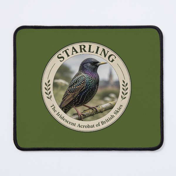 Item preview, STARLING – The Iridescent Acrobat of British Skies designed and sold by The Digital Compass.