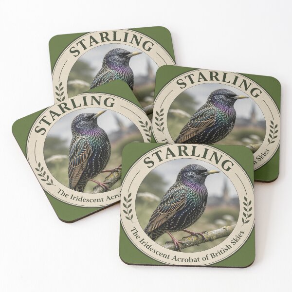 Item preview, STARLING   – The Iridescent Acrobat of British Skies designed and sold by The Digital Compass.