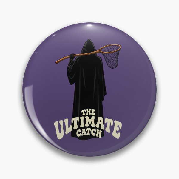 Item preview, The Ultimate Catch Grim Reaper Funny Halloween Shirt designed and sold by Raw Tigers.