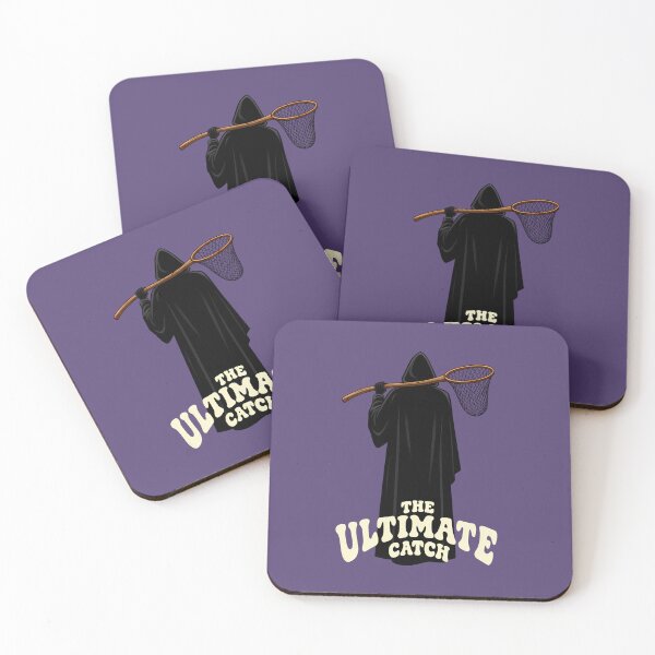Item preview, The Ultimate Catch Grim Reaper Funny Halloween Shirt designed and sold by Raw Tigers.
