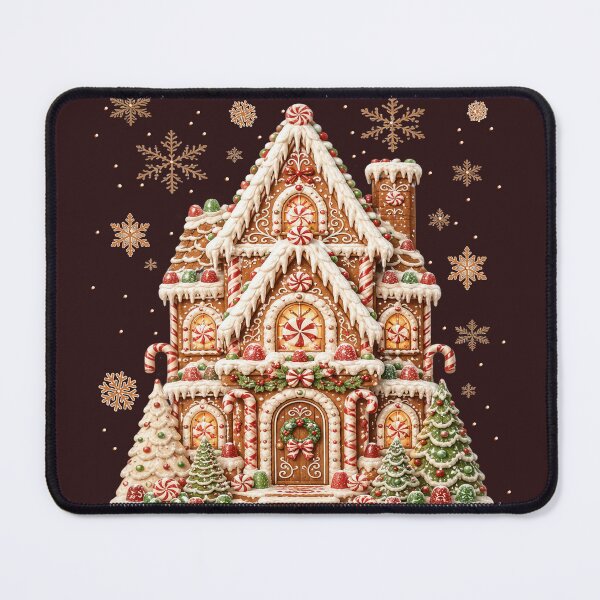 Item preview, Vintage Christmas Gingerbread House Watercolor Aesthetic designed and sold by Cute & Sassy Custom Gifting Boutiques.