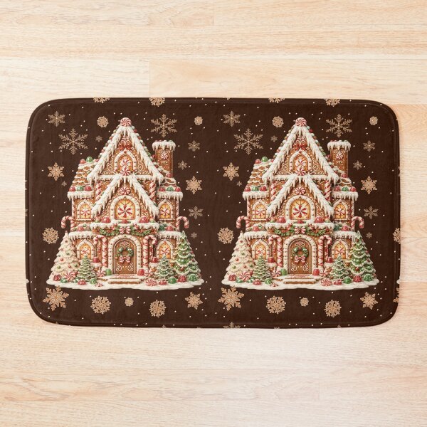 Item preview, Vintage Christmas Gingerbread House Watercolor Aesthetic designed and sold by Cute & Sassy Custom Gifting Boutiques.