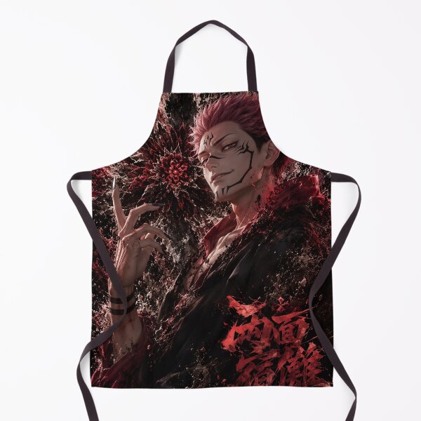 Item preview, Yuji Itadori | Crimson Cursed Warrior Dark Anime Inspired Fantasy Art Print designed and sold by Dyan4.