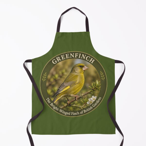 Item preview, GREENFINCH – The Bright‑Winged Finch of British Gardens designed and sold by The Digital Compass.