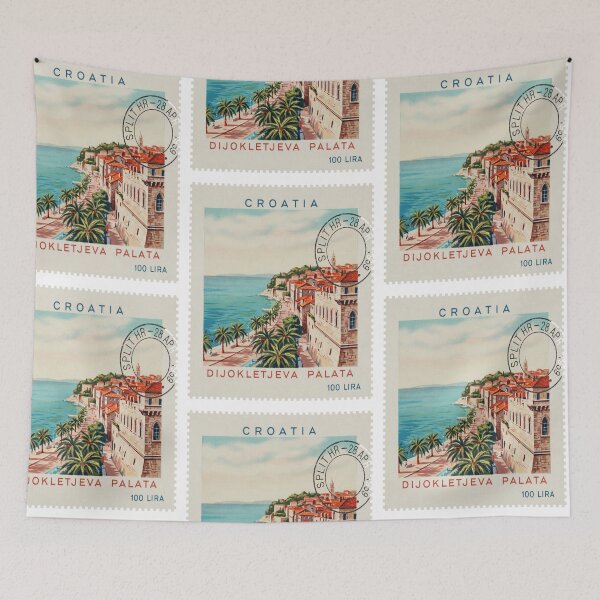 Item preview, Split Croatia Diocletian Palace Riva Waterfront Stamp designed and sold by stickercuffs.