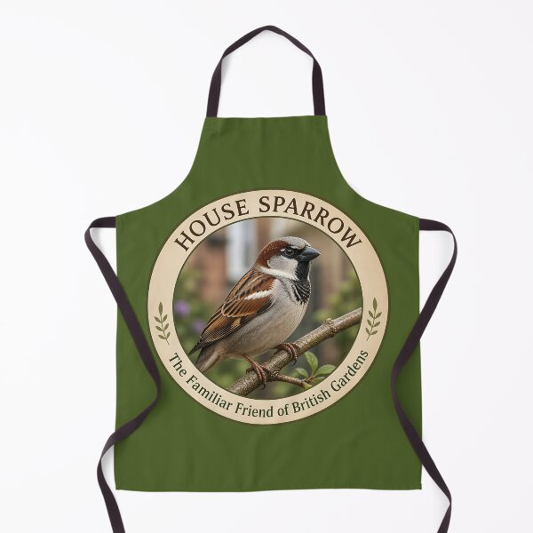 Item preview, HOUSE SPARROW – The Familiar Friend of Every Garden designed and sold by The Digital Compass.