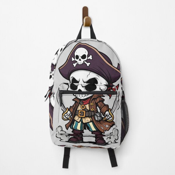 Item preview, Chibi Skull Buccaneer Vector Art designed and sold by Grapyziip.
