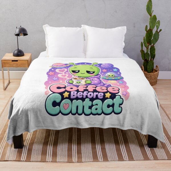 Item preview, Coffee Before Contact Alien Design designed and sold by Ruamid.