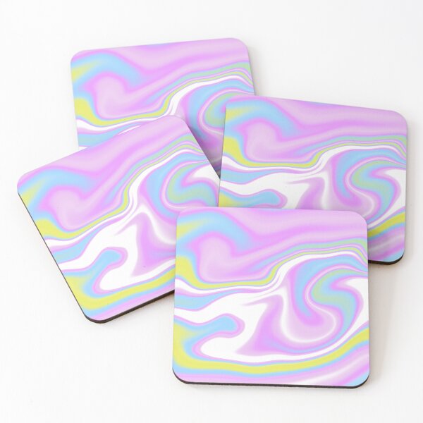Item preview, Pastel Holographic Liquid Marble Aesthetic designed and sold by Happyabstract.