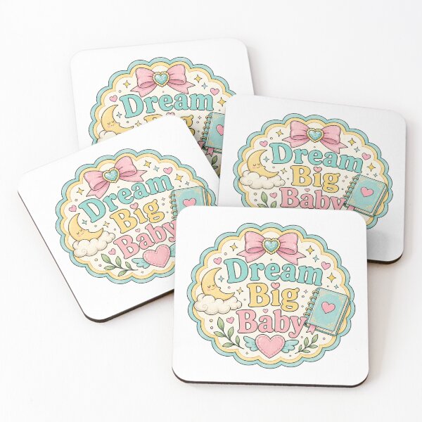Item preview, Dream Big Baby – Cute Pastel Positive Affirmation designed and sold by Chaotically Cutee.