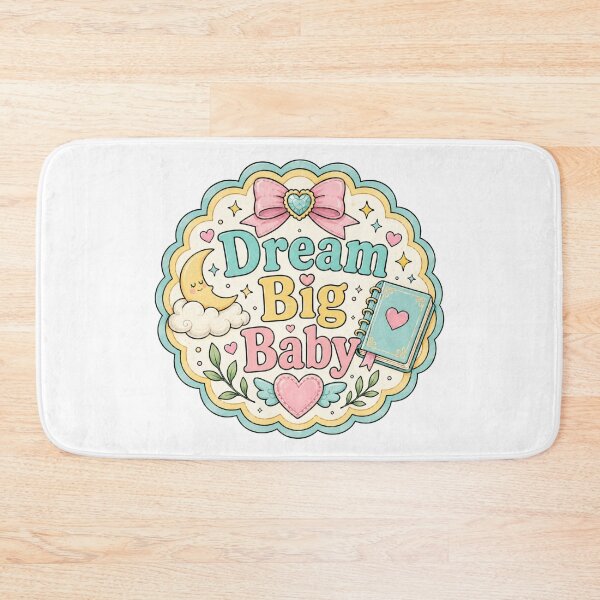 Item preview, Dream Big Baby – Cute Pastel Positive Affirmation designed and sold by Chaotically Cutee.