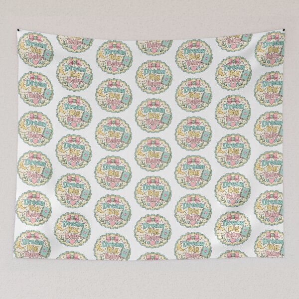 Item preview, Dream Big Baby – Cute Pastel Positive Affirmation designed and sold by Chaotically Cutee.