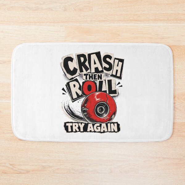 Item preview, Retry Humor Skate Design designed and sold by pirminio.