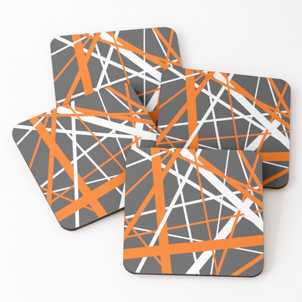 Item preview, Diagonal Dynamics Burned-Orange and White (On Grey) designed and sold by taiche.