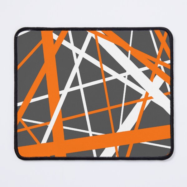 Item preview, Diagonal Dynamics Burned-Orange and White (On Grey) designed and sold by taiche.
